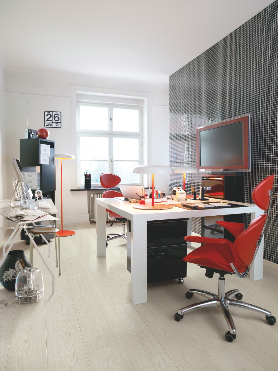 Ламинат Pergo Skara Pro Дуб Нордкап L1251-04289 1380×190×9 фото в интерьере